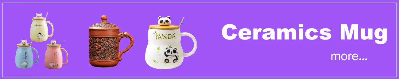 I Love Dachshunds Printed Enamel Mug Creative Glass Coffee Drinks Dessert Milk Cup Glass Vintage Heatable Handle Drinkware Gifts