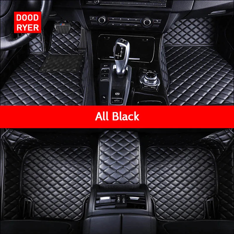 DOODRYER Custom Car Floor Mats For BMW 1er Coupe E82 Convertible E88 2007-2013 Auto Carpets Foot Coche Accessorie