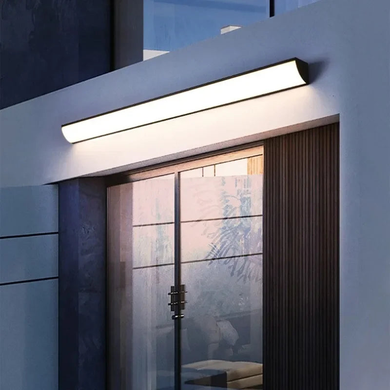 LED waterproof wall lamp IP65 waterproof outdoor wall washing lamp villa courtyard garden door lamp external wall lamp lighting