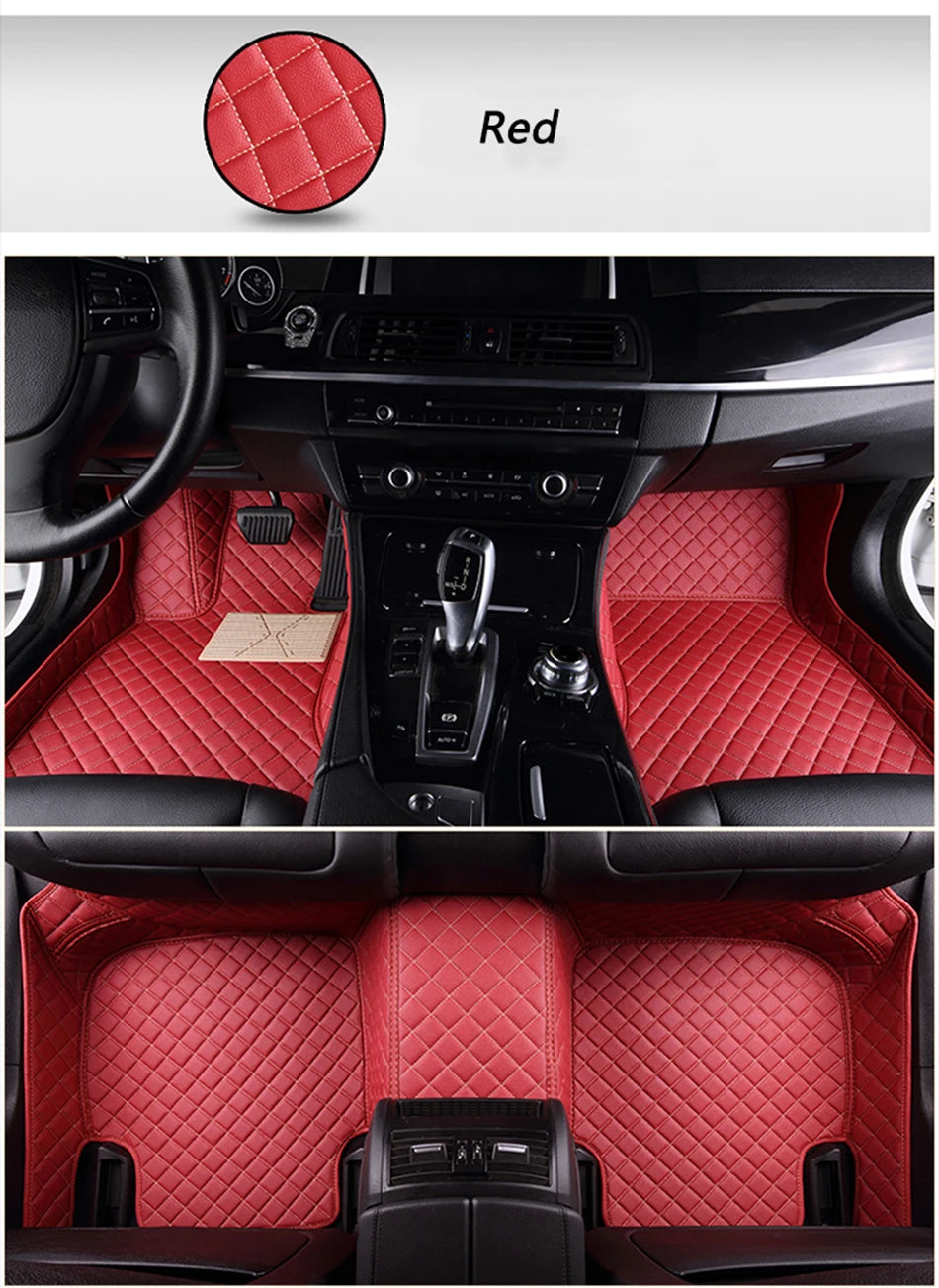 YOGOOGE Custom Car Floor Mats For Fiat Freemont Auto Carpets Foot Coche Accessorie