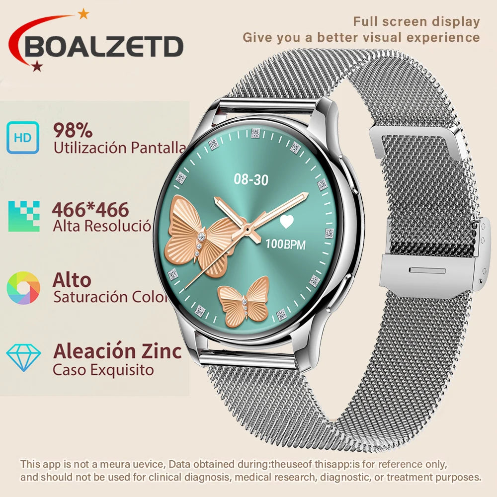 New Smart Watch Men Health monitoring Sports Fitness Watch Heart Rate Full Touch Screen Bluetooth Call 2025 Men and women Gift