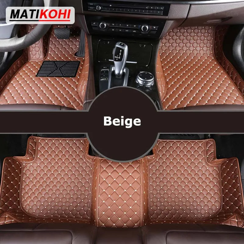 MATIKOHI Custom Car Floor Mats For Chevrolet Camaro Auto Carpets Foot Coche Accessorie