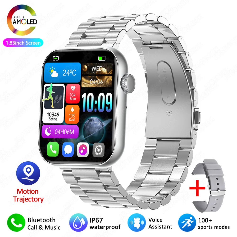 2026 New Popular Smartwatch Full Touch Screen Bluetooth Call Heart Rate IP68 Waterproof Watches Sports Bracelet SmartWatch Women