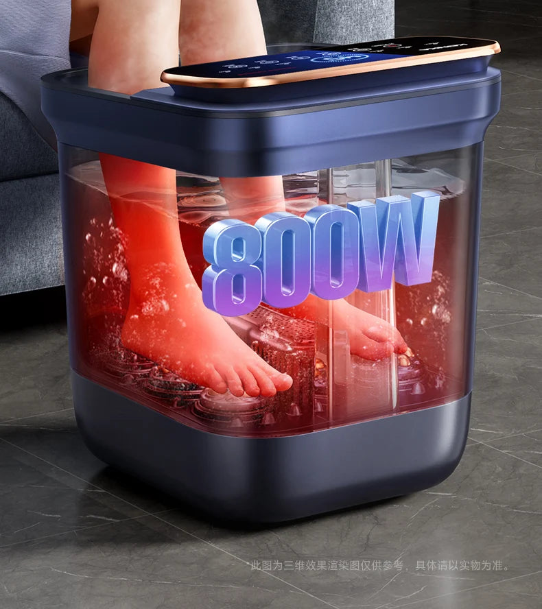 Electric massage of foot bath for heating constant temperature foot bath for 2024 new home fully automatic foot bath tub