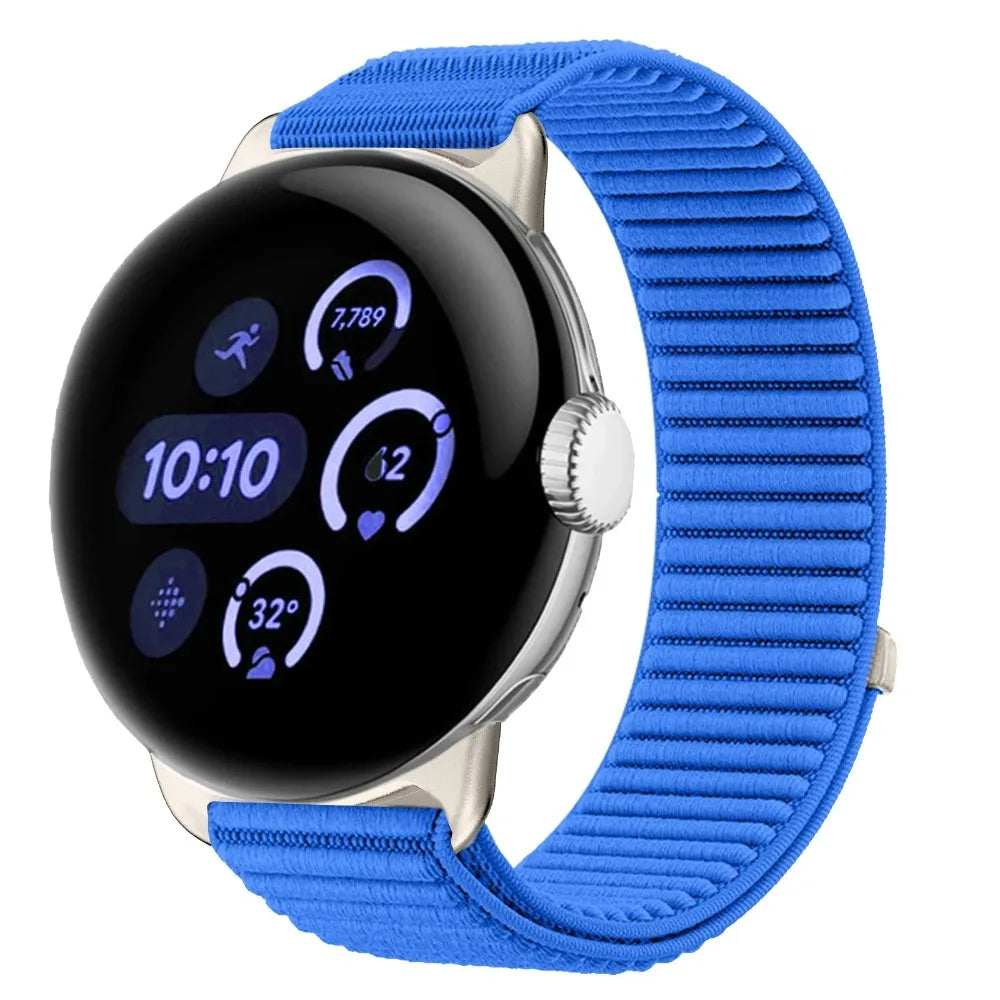 Original Nylon Strap for Google Pixel Watch 4 3 45mm 41mm Weave Wristband Correa for Pixel Watch 4 3 2 1 Breathable Accessories
