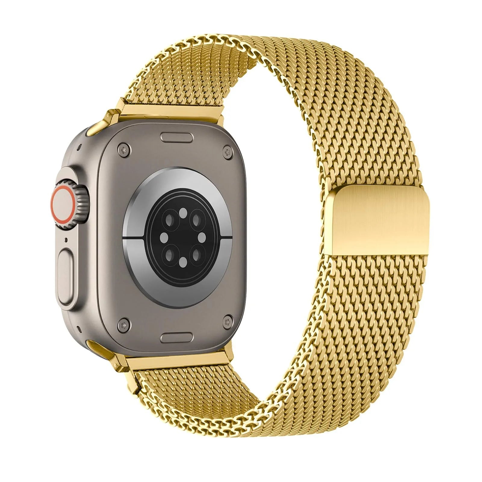 Fashion Steel Mesh Milanese Strap for Apple Watch Ultra 3 2 1 49mm 11 10 46/42mm Wristband IWatch 9 8 7 6 5 4 SE3 45-44-41-40mm