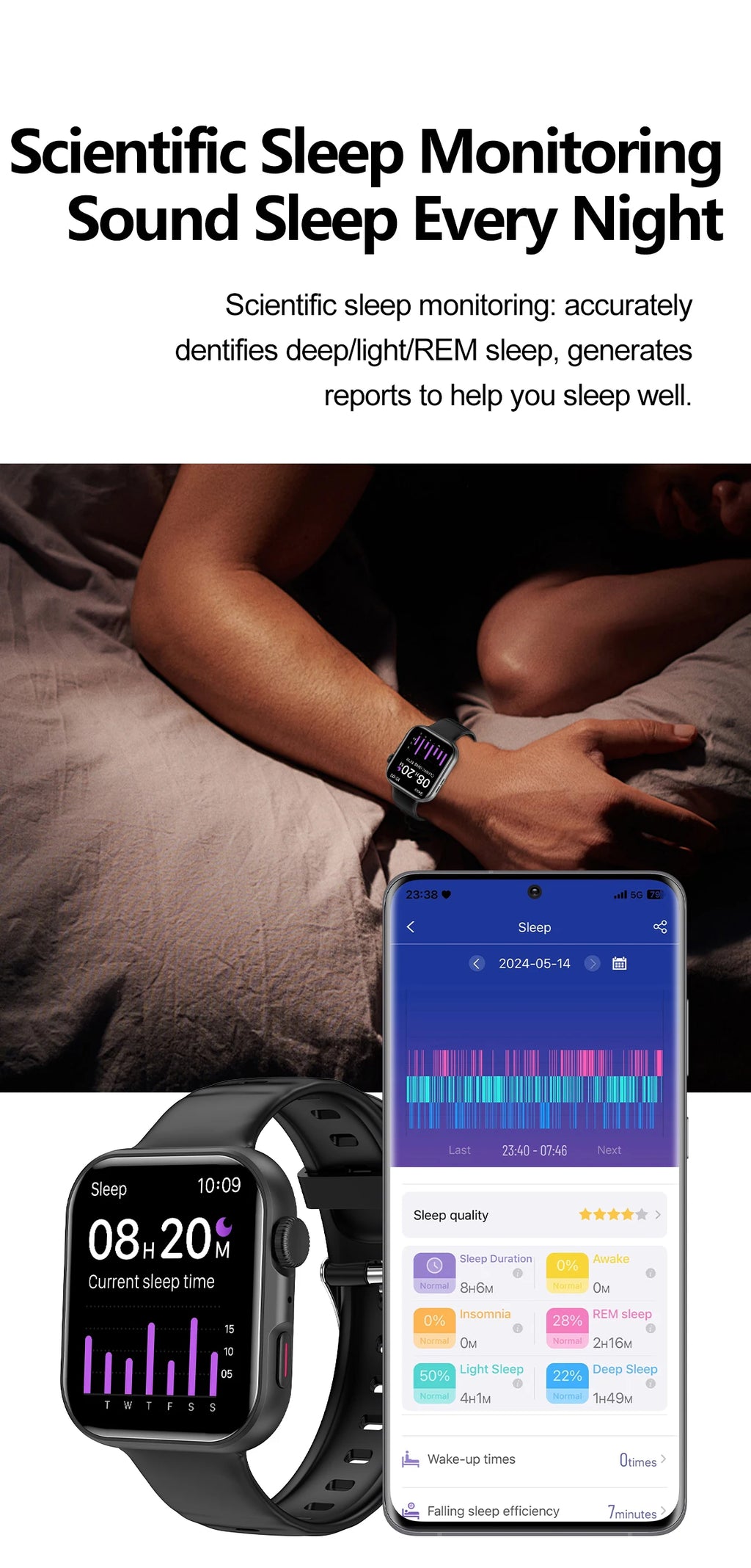 LIGE New 1.83" AMOLED Screen Smart Watch For Men Women Bluetooth Call Sports Fitness Heart Rate Monitor 2026 Fashion Smartwatch