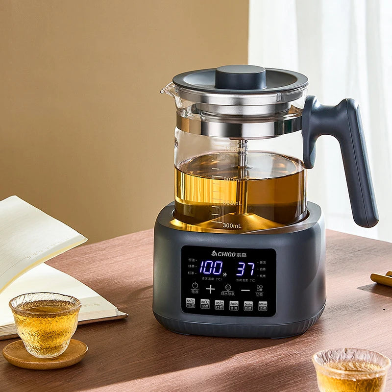 1.3L Steam Spray Tea Kettle Multifunctional Electric Kettle Baby Constant Temperature Milk Regulator 72h Thermostatic Kettle