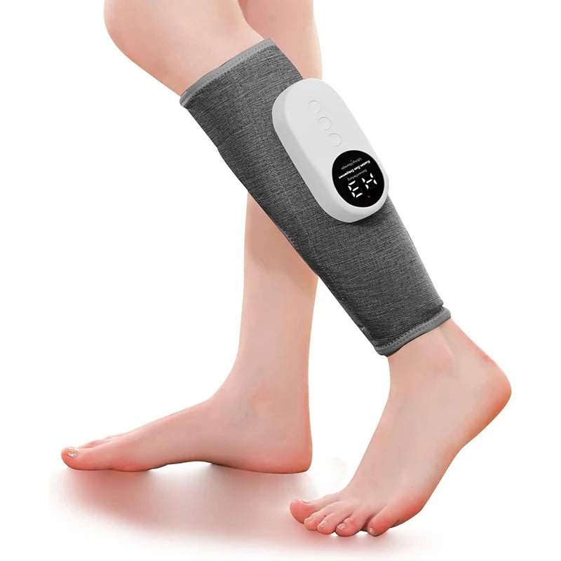 1/2Pcs Electric Leg Massager Wireless Rechargeable Air Compression Calf Massage Relax Leg 3 Modes 360° Air Pressure Leg Massage