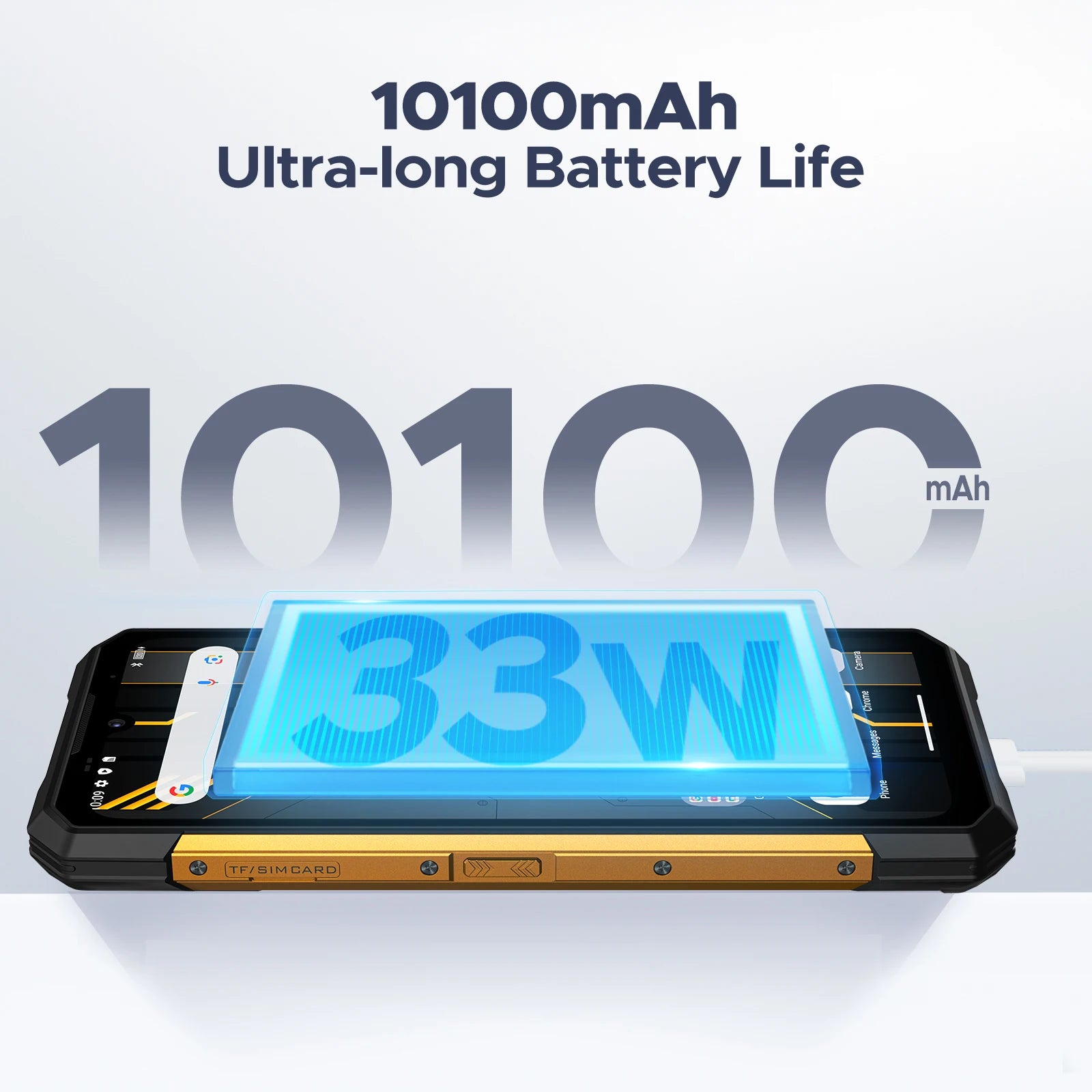 DOOGEE S200 X 5G Rugged Phone 6.72" 120Hz Dimensity 7050 12GB+512GB AI Triple Camera 10100mAh Battery NFC 5g Smartphone