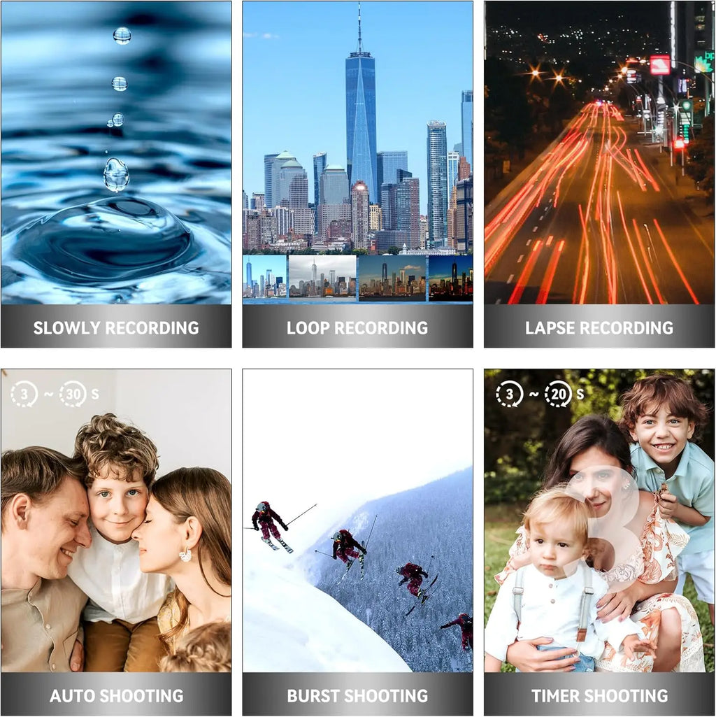 4K 60FPS Professional Camcorder for Photography 64MP WiFi Livestream Webcam Video Cameras 18X Digital Zoom YouTube Vlog Recorder
