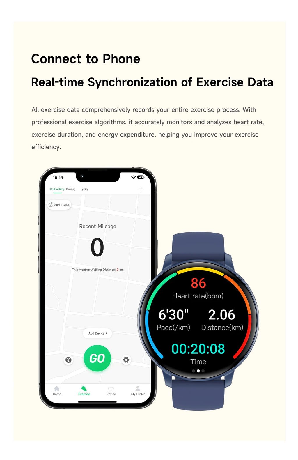 LIGE Fitness Smartwatch Voice Assistant 2026 Heart Rate Monitor Bluetooth Call IP67 Waterproof New Sports Tracker Smart Watches