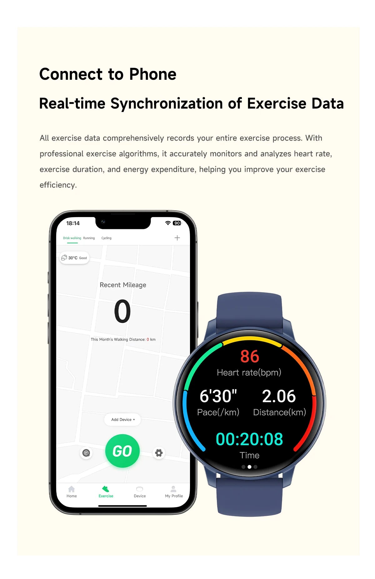 LIGE Fitness Smartwatch Voice Assistant 2026 Heart Rate Monitor Bluetooth Call IP67 Waterproof New Sports Tracker Smart Watches