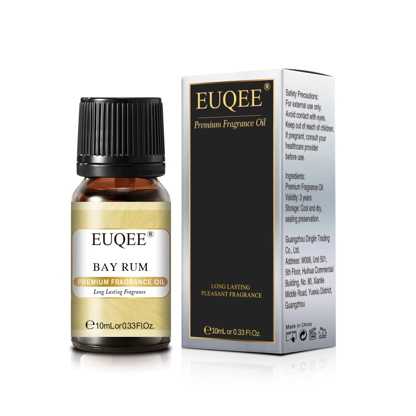 EUQEE 10ML Men's Fragrance Oil For Car Diffuser,Making Candle Leather Forest Pine Coffee Cake Cedarwood Bay Rum 1pcs/3pcs/6pcs