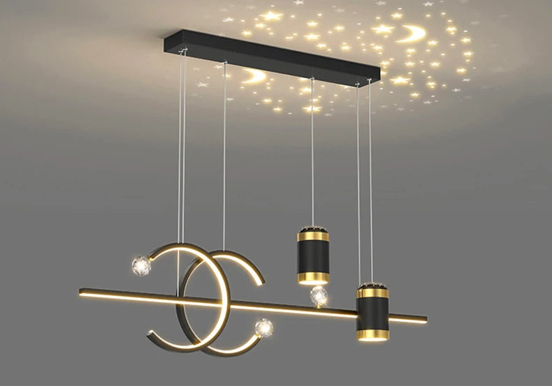 LED Nordic restaurant pendant light dining table light modern minimalist bar coffee shop pendant light home indoor lighting