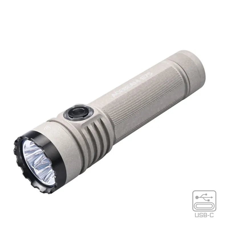 ACEBEAM E75 Quad-Core LED Flashlight USB C Rechargeable Torch With 21700 Battery 4500LM 260M Flashlights Powerful Defense Strobe