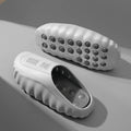 Men's and women's EVA lightweight toe massage slippers 2026 outdoor new casual sports slippers couple's fashionable beach shoes