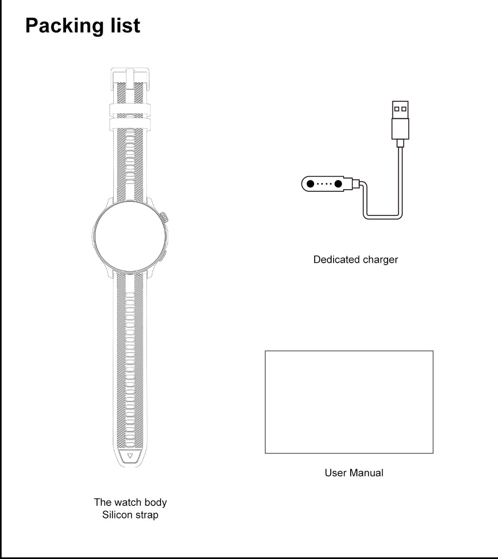 NEW 4G Memory GPS Offline Map Position Smart Watch Built-in App Market Game Compass Waterproof Swim Watches Sports Fashion Watch
