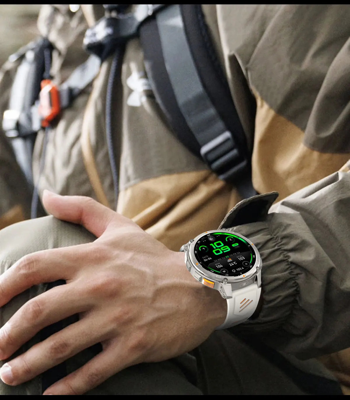 2026 New T-Rex 3 Pro Smart Watch 1100mAh Long Battery Dual-Band GPS 10ATM Waterproof Military Grade Sports Outdoor Smartwatches
