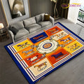 Fashion Ethnic Frame Horse Carpet Living Room bedroom yoga rugs kitchen Door Kids Un-Slip Mats Alfombra birthday gift Poster Mat
