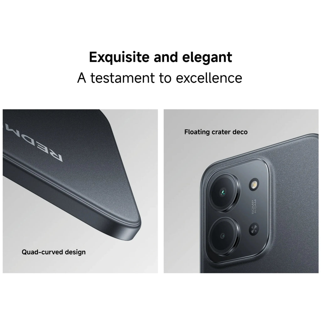 Xiaomi Redmi 15C 5G 4+128GB Global Version 6nm MediaTek Dimensity 6300 processor 120Hz 6.9“ Dot Drop Display 50MP 6000mAh 33W