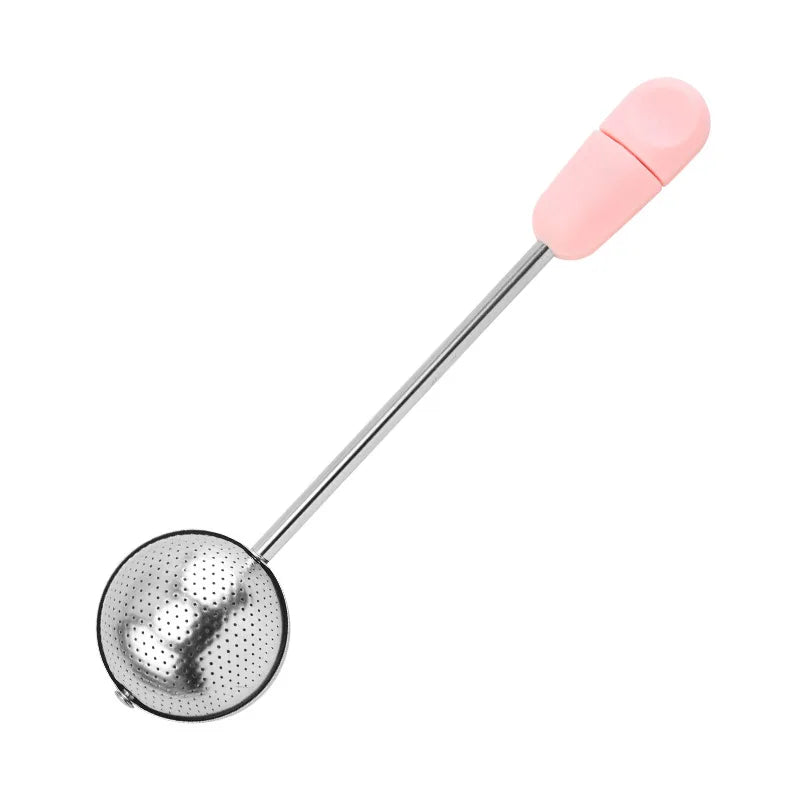 304 stainless steel tea leak creative rotating spherical tea filter tea filter tea set accessories