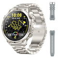 Luxury Military GPS Men Smartwatch Wrist Fitness Clock BT Call 1ATM Waterproof Sports Smart Watches for Android IOS Phones 2026