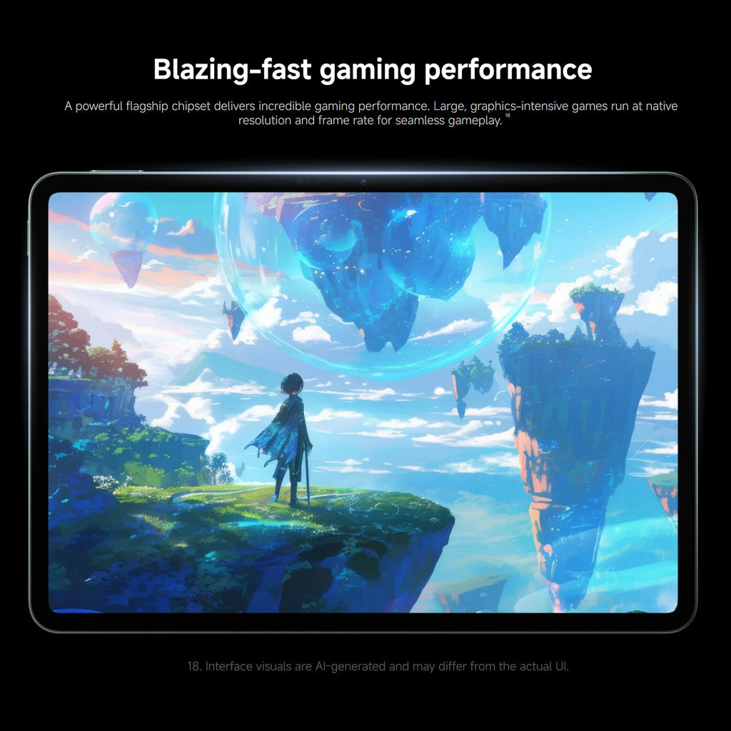 Xiaomi Pad 8 Pro 12+512GB WIFI 7 Global Version Snapdragon® 8 Elite Mobile Platform 11.2" 3.2K 144Hz Display 9200mAh 67W 50MP
