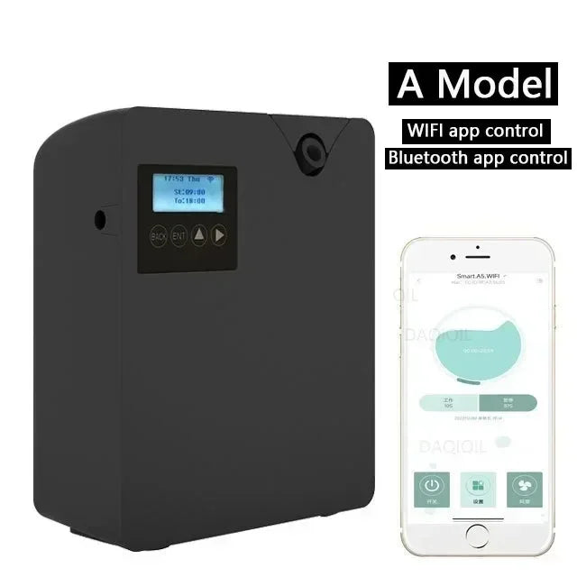 Fragrance Device for Home Hotel Waterless Aroma Diffuser 300ml WIFI Control Essential Oil Diffuser Timer Function Aromatic