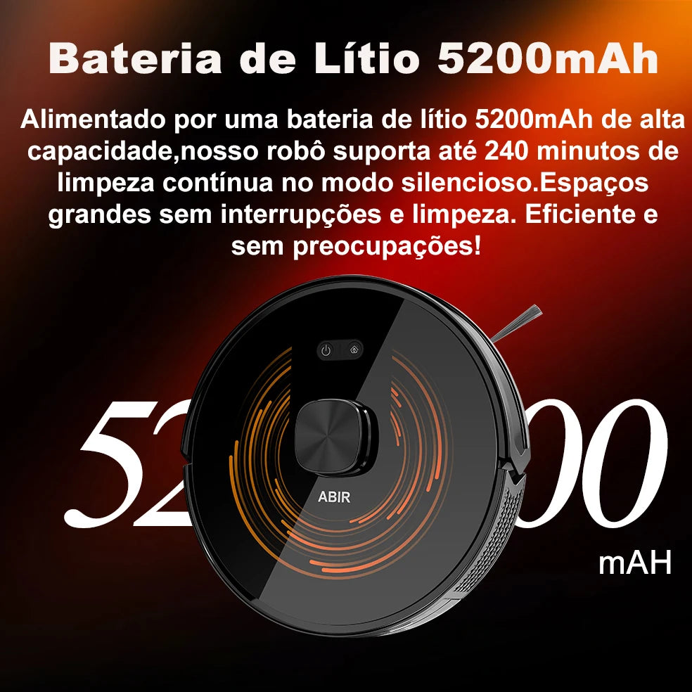 Robot Vacuum Cleaner K30 Self-cleaning dustbin, Dual Laser,UV Spot Cleaning,240mins Runtime, Auto Smart Carpet Floor Washing