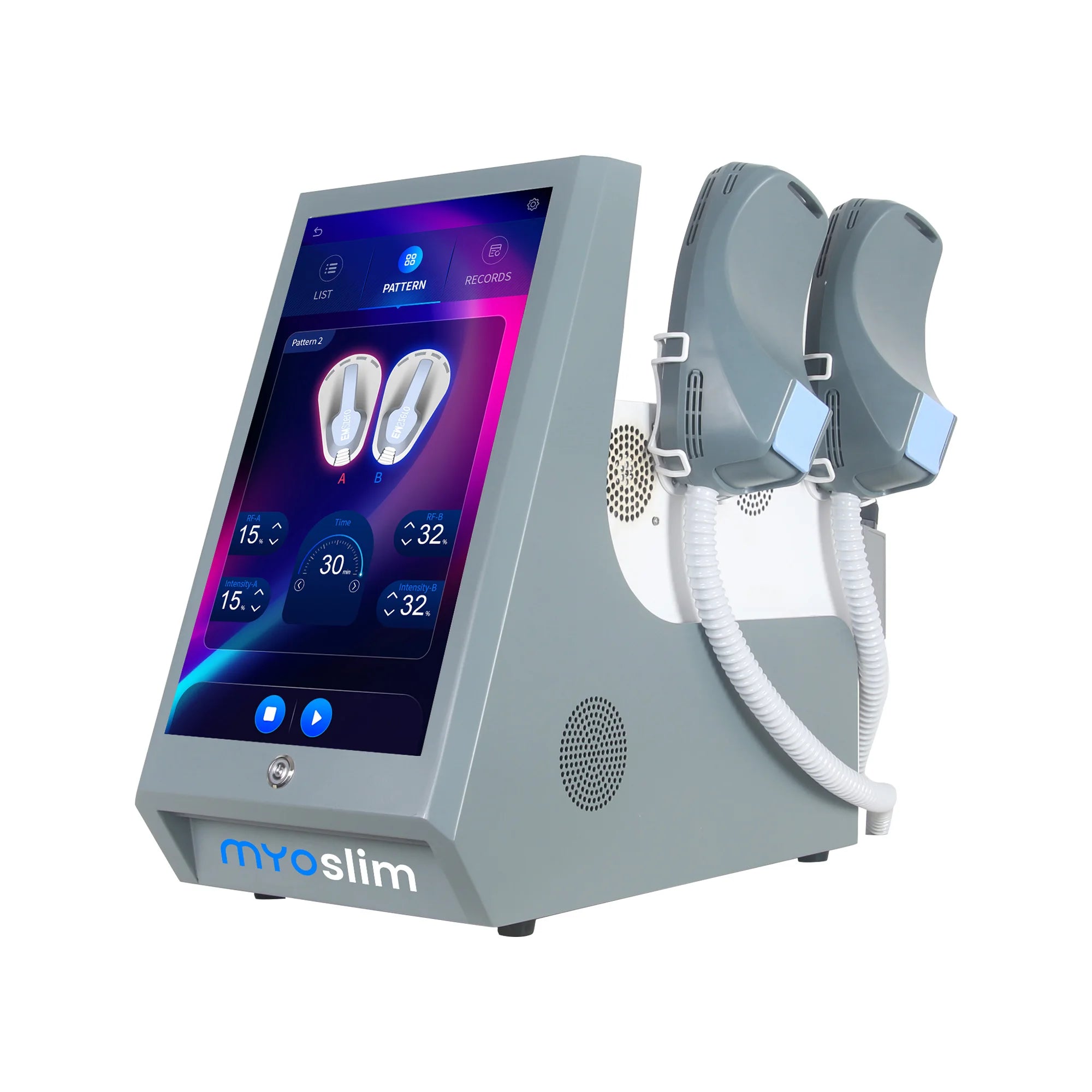EMS MYOslim Body Sculpt Machine RF Sculpting Electromagnetic Stimulate Body Slimming Machines Muscle Build 6500W 4 5 Handles