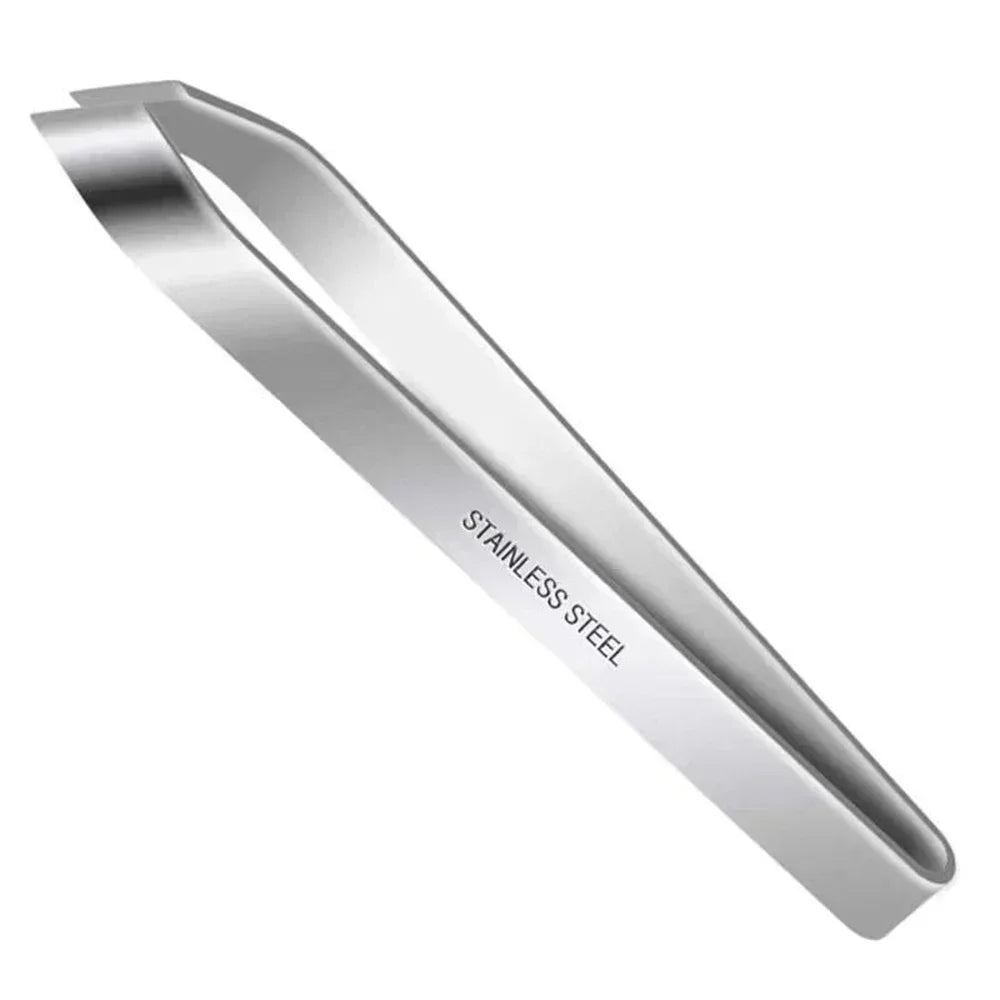 1pcs 430 Stainless Steel Fish Bone Tweezers Pincer Clip Puller Remover Tongs Fish Bone Plucking Clamp Kitchen Gadgets Tools