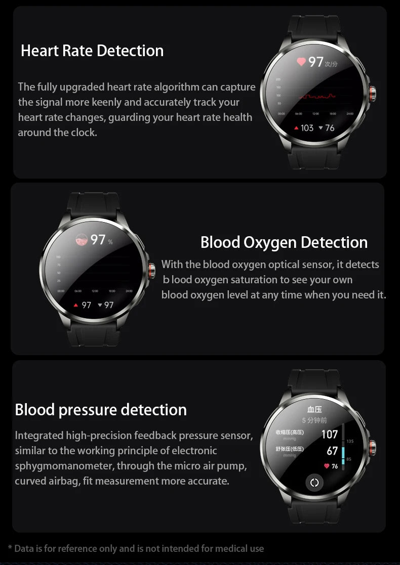 Original H99 Smart Watch Android Watches 1.95inch Amoled Screen Men's Smartwatch With 190° Rotary Camera GPS WIFI Sim Card Slot