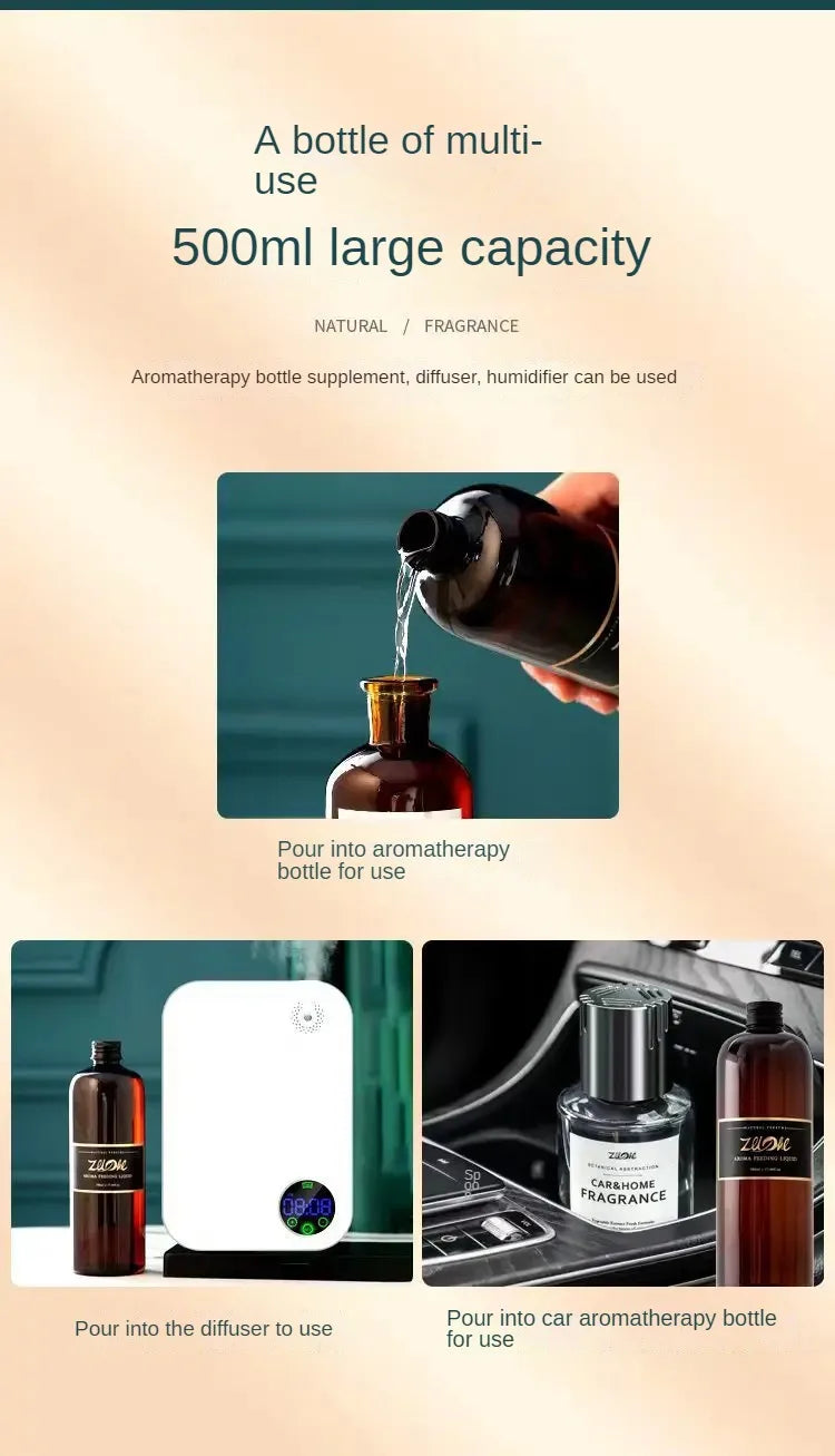 ★Ali Specials Essential Oil★ 500ml Large Capacity Diffuser Refill Air Freshener Diffuser Remove Odor New House Housewarming Gift