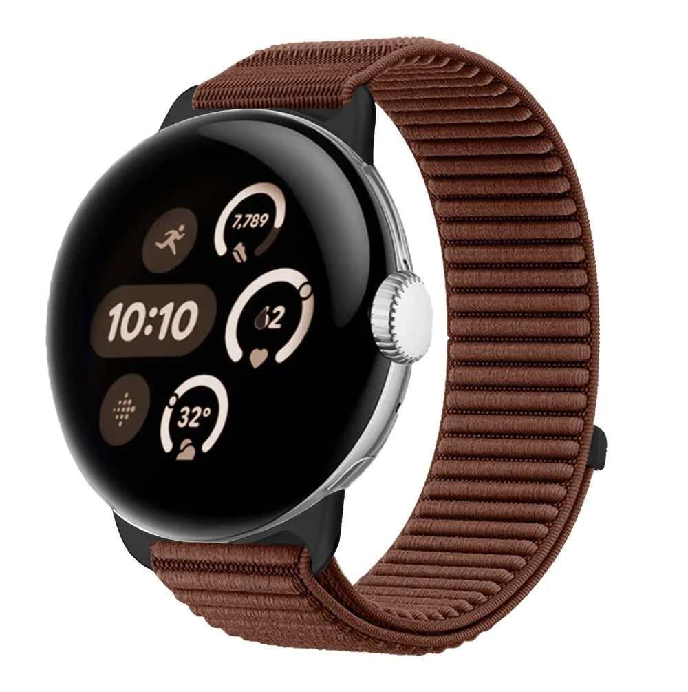 Original Nylon Strap for Google Pixel Watch 4 3 45mm 41mm Weave Wristband Correa for Pixel Watch 4 3 2 1 Breathable Accessories