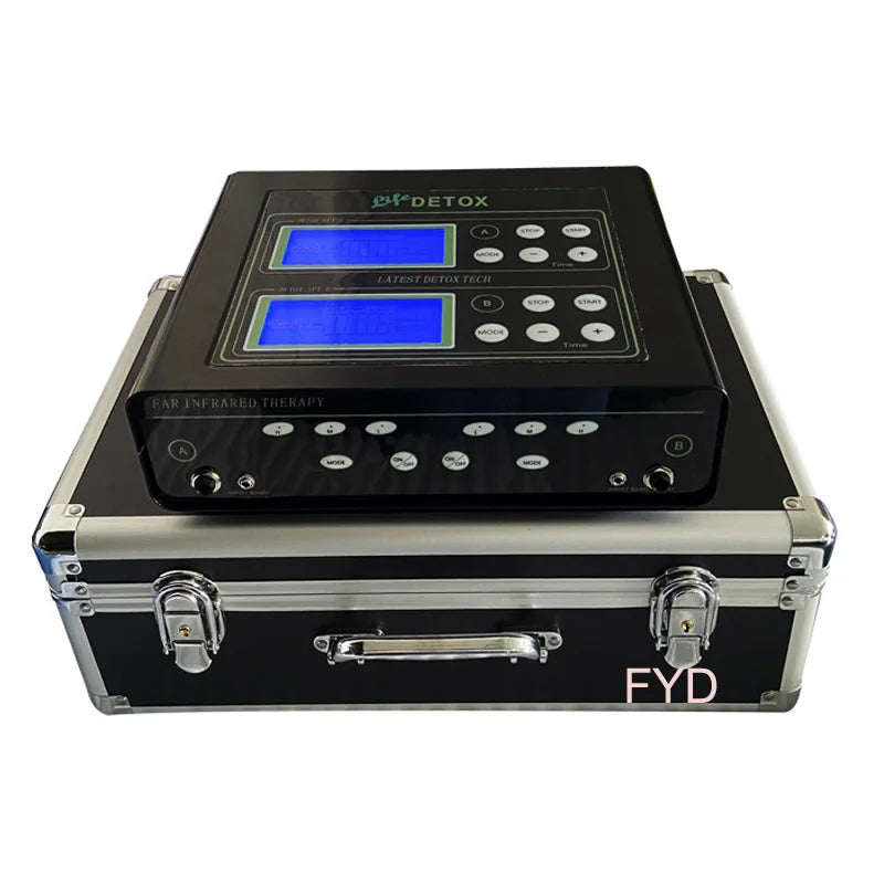 Ionic Cleanse Foot Detox Machine Deep Cleanse Spa Detox Machine Relieves Fatigue Promote Blood Circulation Dual System For Two