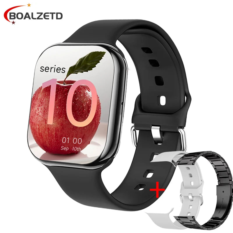2026 Smart Watch 10 For Android IOS Bluetooth Health monitoring Talk Heart Rate Sleep Record Sports Smart Watch Ladies Men Gift