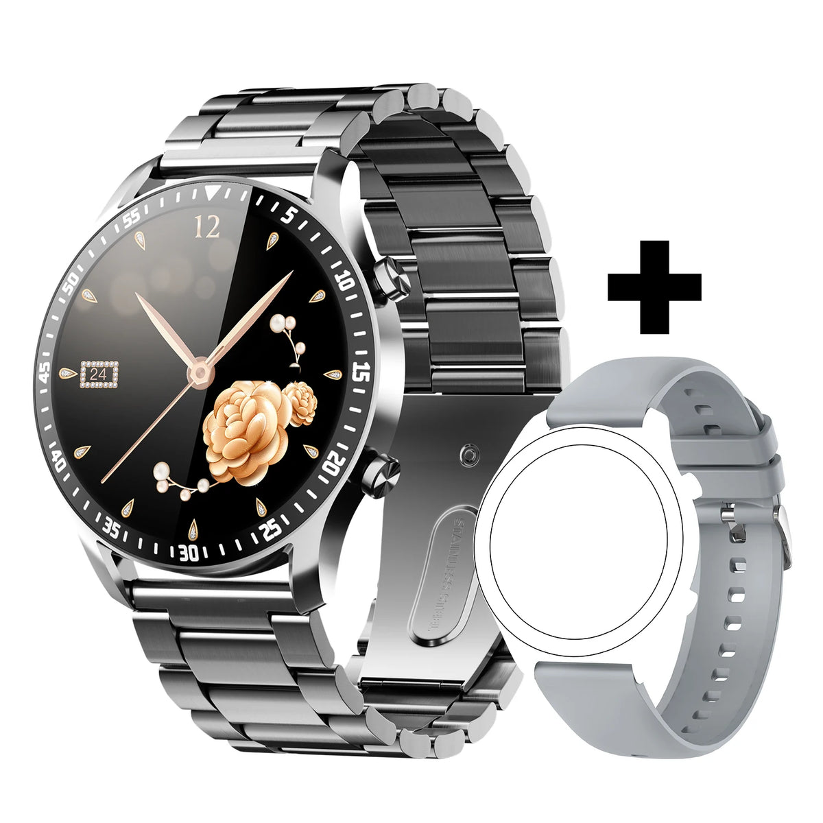 2026 New Sports Smartwatch for Man Bluetooth Call Camera Control Music Player AI Voice Fitness Tracker Watches for Woman Gifts