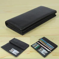 Luxury Handmade Genuine Leather Men Wallet Bifold Purse Male Wallets Short Money Clip Vintage Leather Money Bag with zip pocket