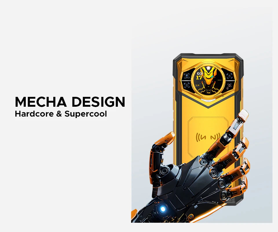 World Premiere DOOGEE S200 X 5G Rugged Phone 12+512GB Smartphone 6.72” FHD+120Hz IPS screen Dimensity 7050 10100mAh battery 33W