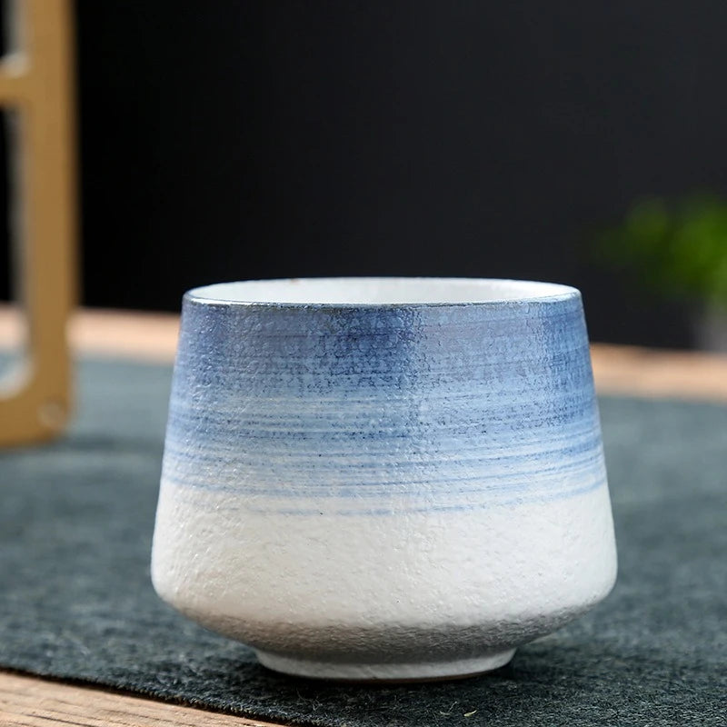 Laysda Vintage Coffee Mug 200ml ceramics Tea cup Japanese-style cafes Drinkware Stoneware Espresso for Restaurants Hotels