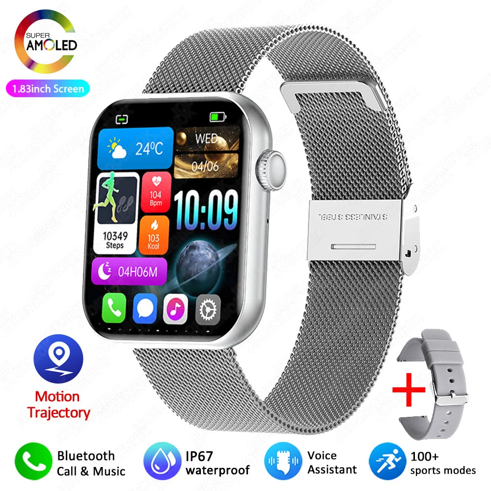 2026 New Popular Smartwatch Full Touch Screen Bluetooth Call Heart Rate IP68 Waterproof Watches Sports Bracelet SmartWatch Women
