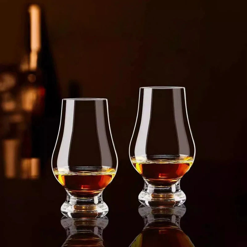 1/2/4/6Pcs Whiskey Glass Cups Scotch Liquor Barware Beer Spirits Wine Glass XO Whiskey Crystal Glass Cup Scotch Liquor Wine Cup
