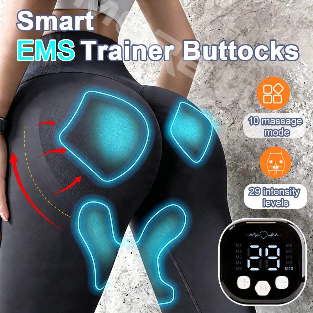 EMS Trainer Buttocks Shaping Fitness Yoga Buttocks Massager Muscle Stimulator Hip Lifting Massager Tightening Butt Up Massager