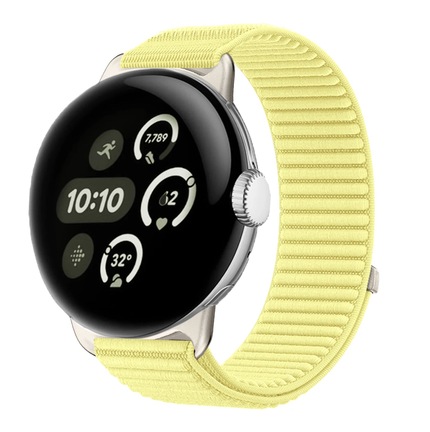 Original Nylon Strap for Google Pixel Watch 4 3 45mm 41mm Weave Wristband Correa for Pixel Watch 4 3 2 1 Breathable Accessories