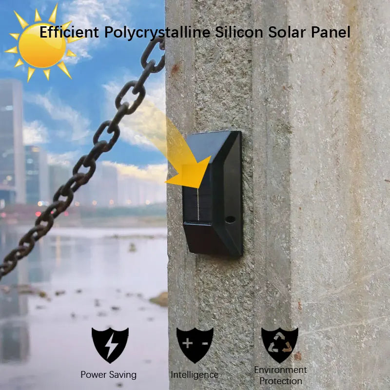 2PCS,Solar LED Lights, Outdoor Lights, Smart Light Sensors and Automatic Switches, Ideal for Courtyards and Hallways