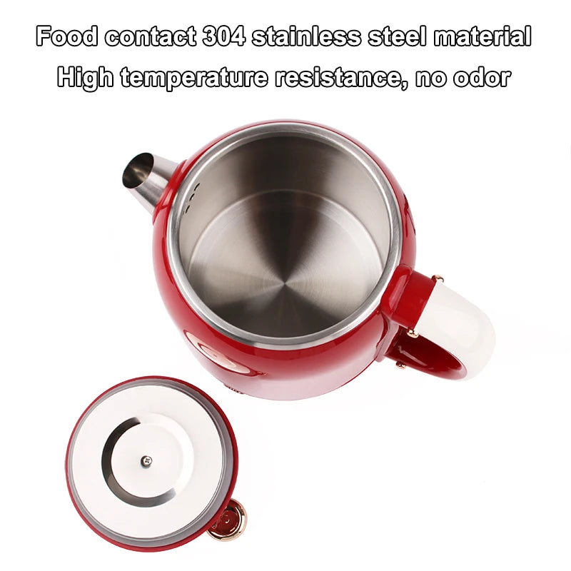 Thermostatic Electric Kettle Household 304 Stainless Steel Insulation Boiling Water Teapot Coffee Thermo Bottle Boiler Pot 1L