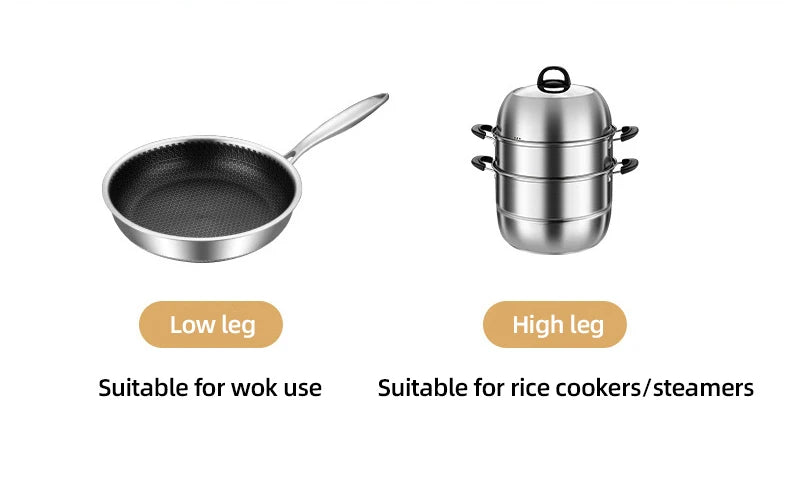 Microwave Oven Empty Grid Stainless Steel  BBQ High Chassis Fried Shelf Bracket Air Fryer Kitchen Cooker Accessories Barbecue