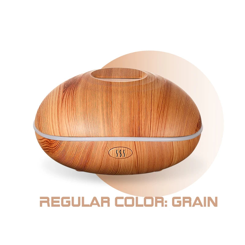 7-color simulation flame fragrance humidifier 2-in-1 home appliance with large mist volume USB flame humidifier desktop creative