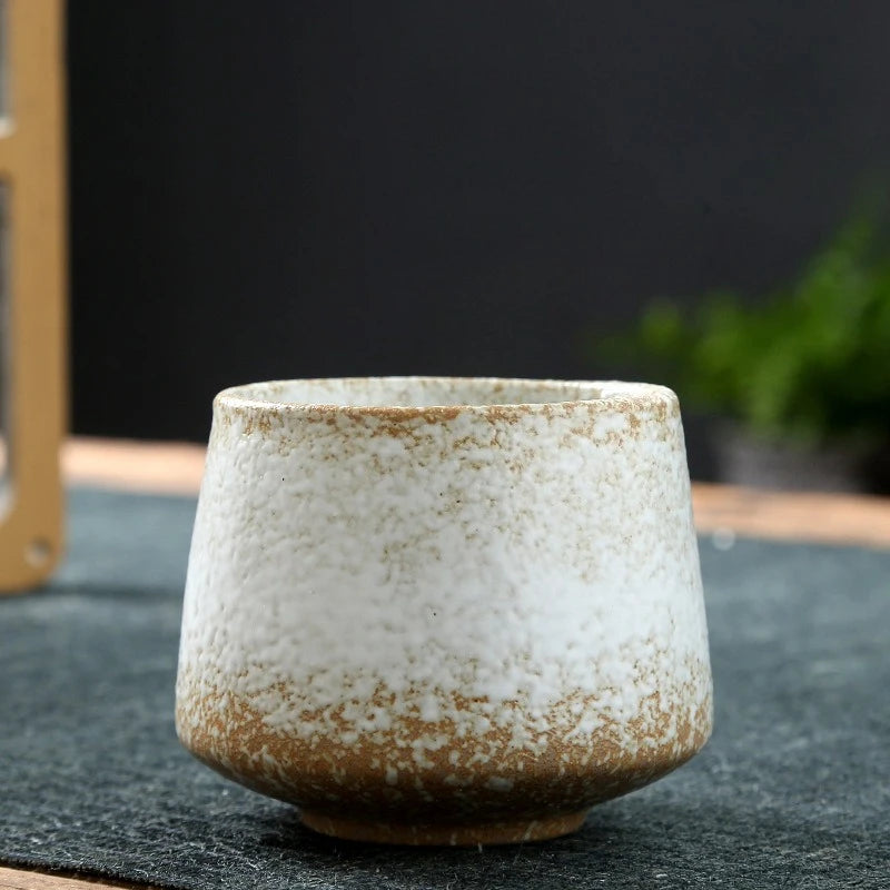 Laysda Vintage Coffee Mug 200ml ceramics Tea cup Japanese-style cafes Drinkware Stoneware Espresso for Restaurants Hotels